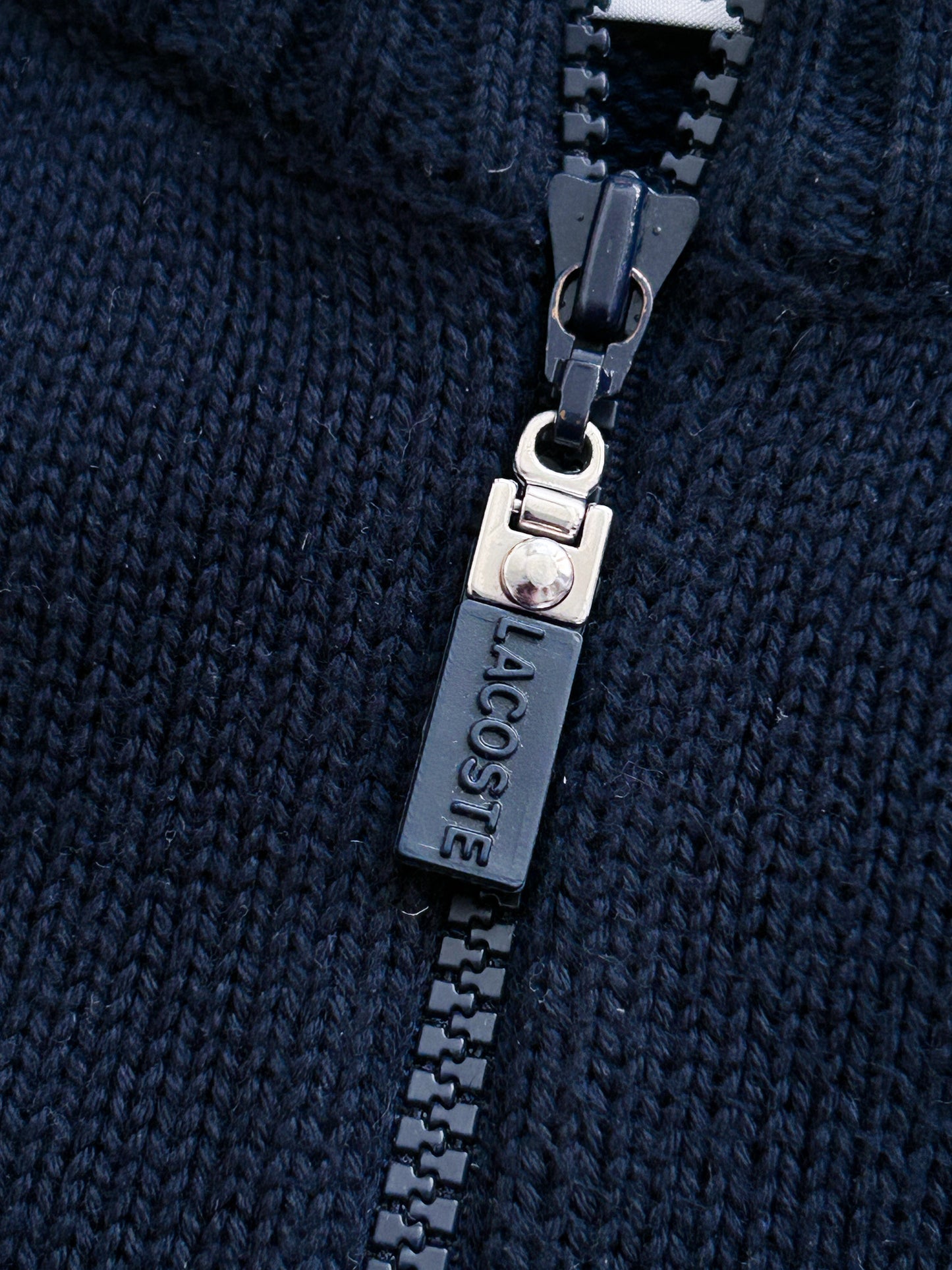 Lacoste Vintage Strickjacke | XL