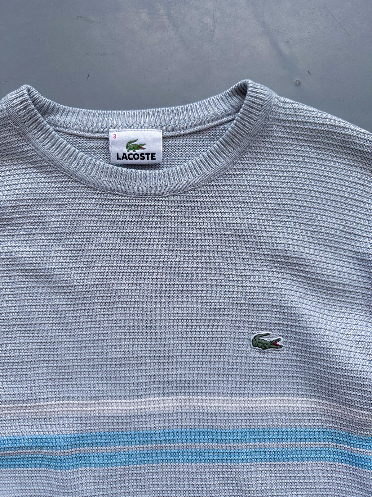 Lacoste Vintage *Babyblue* Pullover | S
