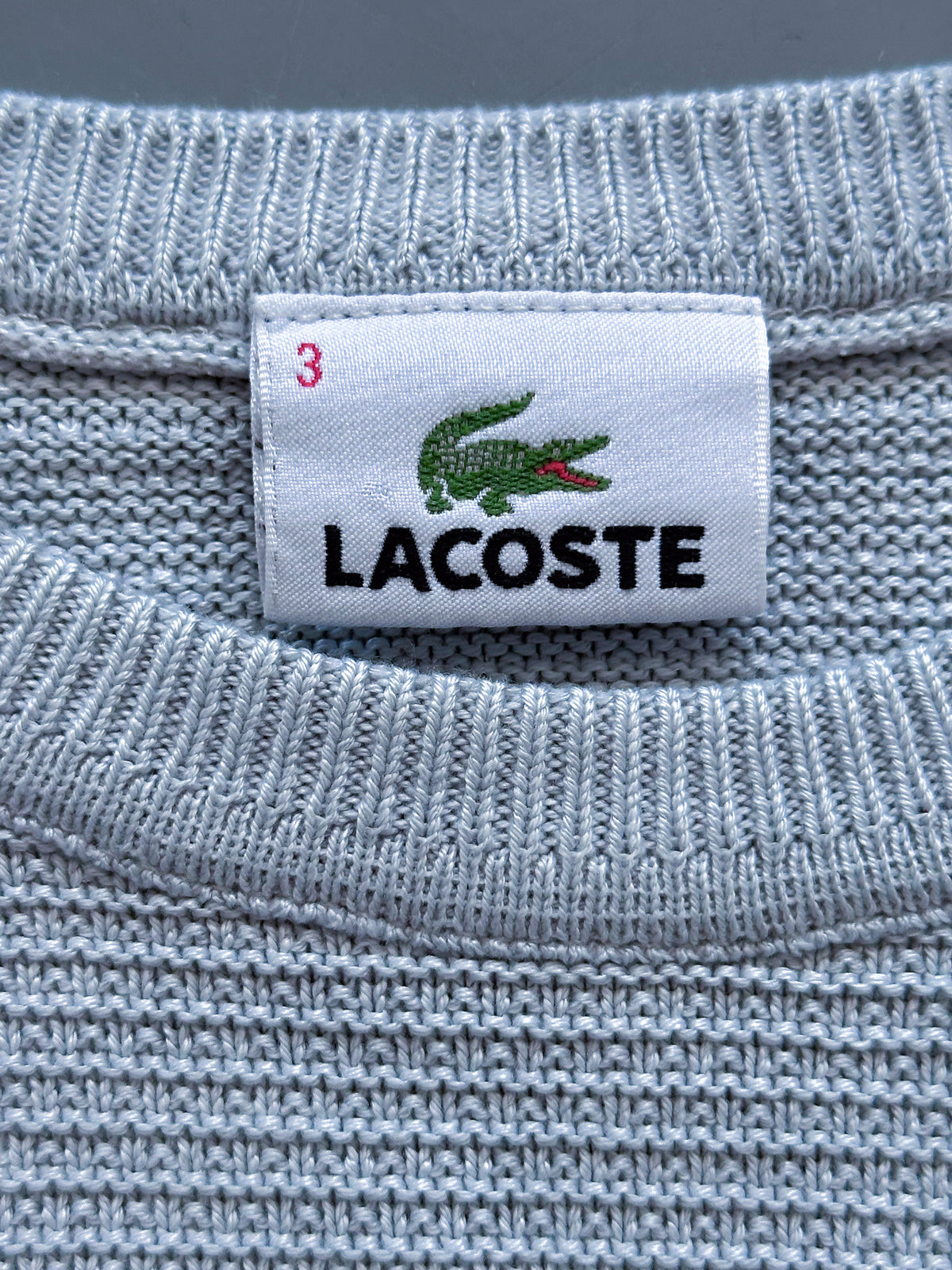 Lacoste Vintage *Babyblue* Pullover | S
