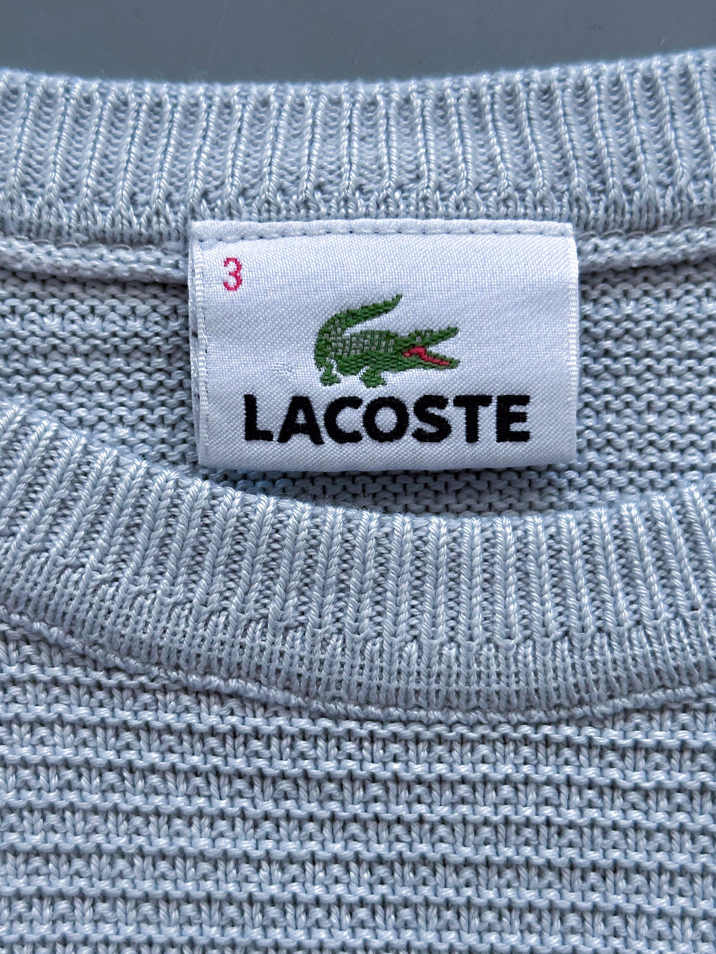 Lacoste Vintage *Babyblue* Pullover | S