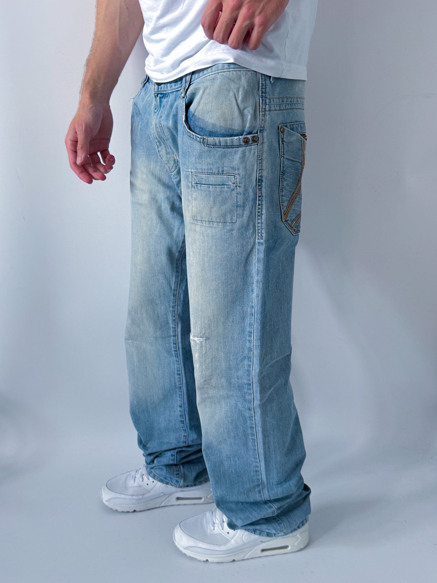 Vintage Y2K Staight-Fit Jeans | M/L