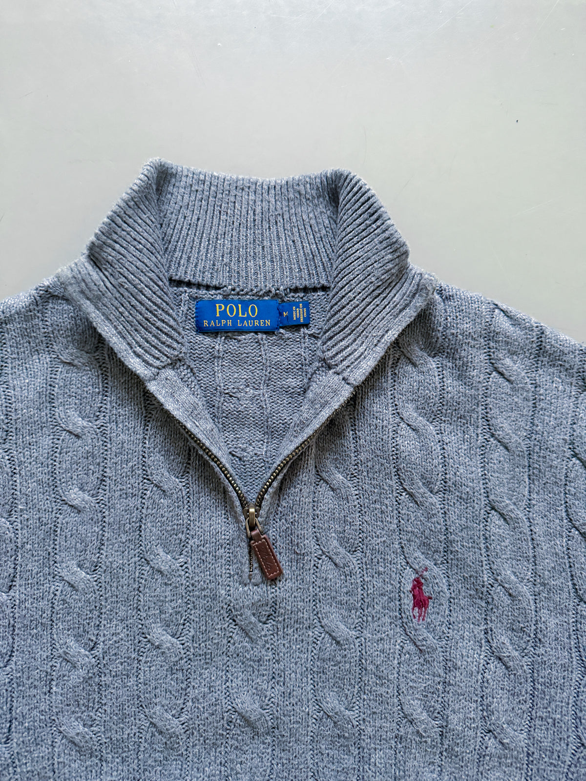 Polo Ralph Lauren Vintage Cable Knit Pullover | M