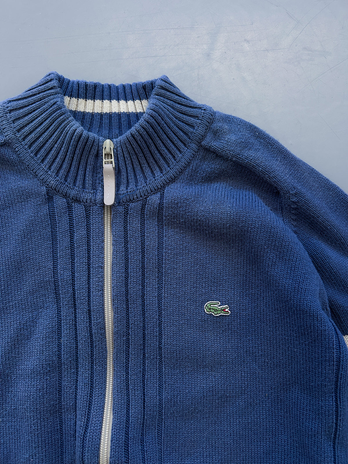 Lacoste Vintage Strickjacke | L