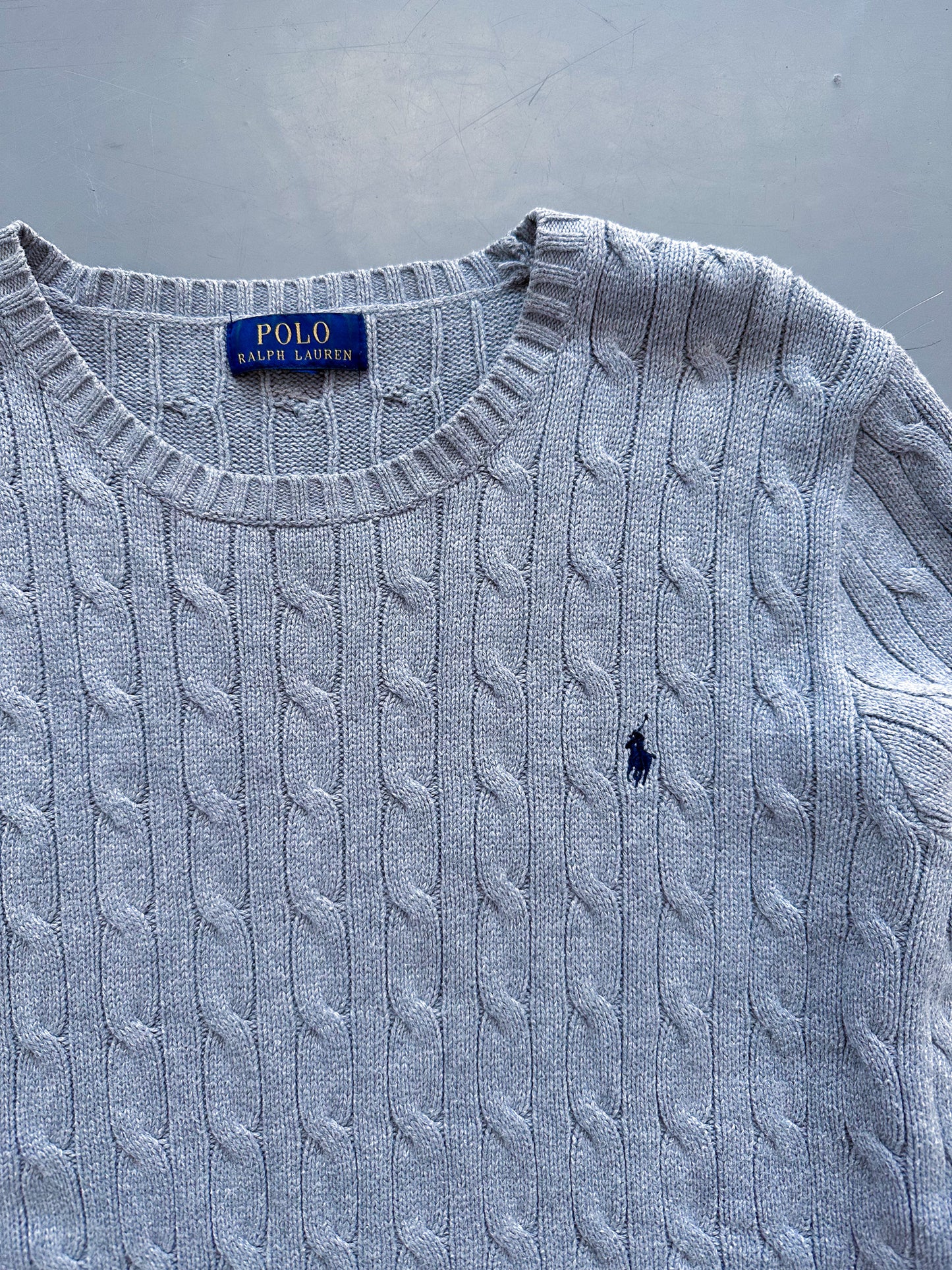 Polo Ralph Lauren *Cable Knit* Vintage Pullover | S