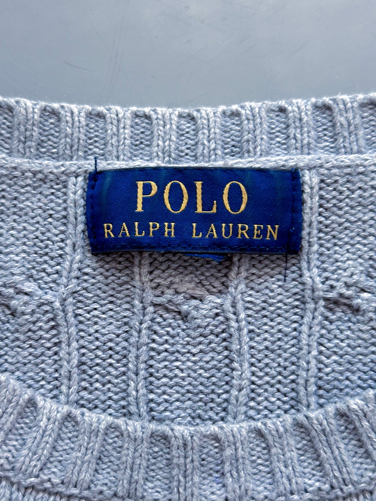 Polo Ralph Lauren *Cable Knit* Vintage Pullover | S