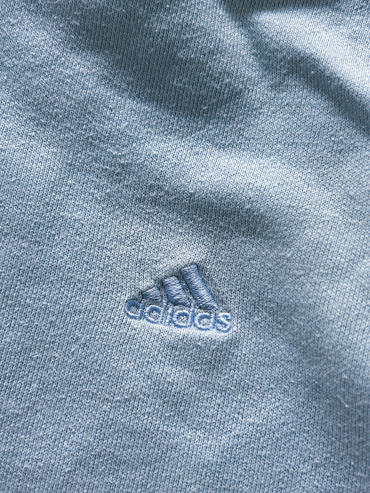 Adidas Vintage *Babyblue* Strickjacke | S