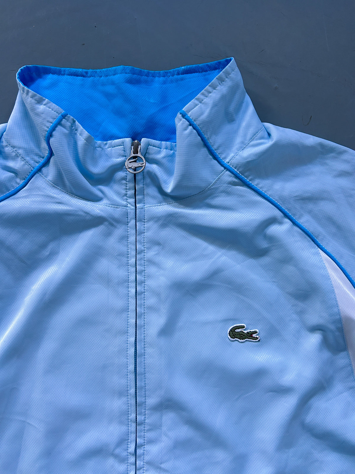 Lacoste Vintage *Babyblue* Trackjacket | XL