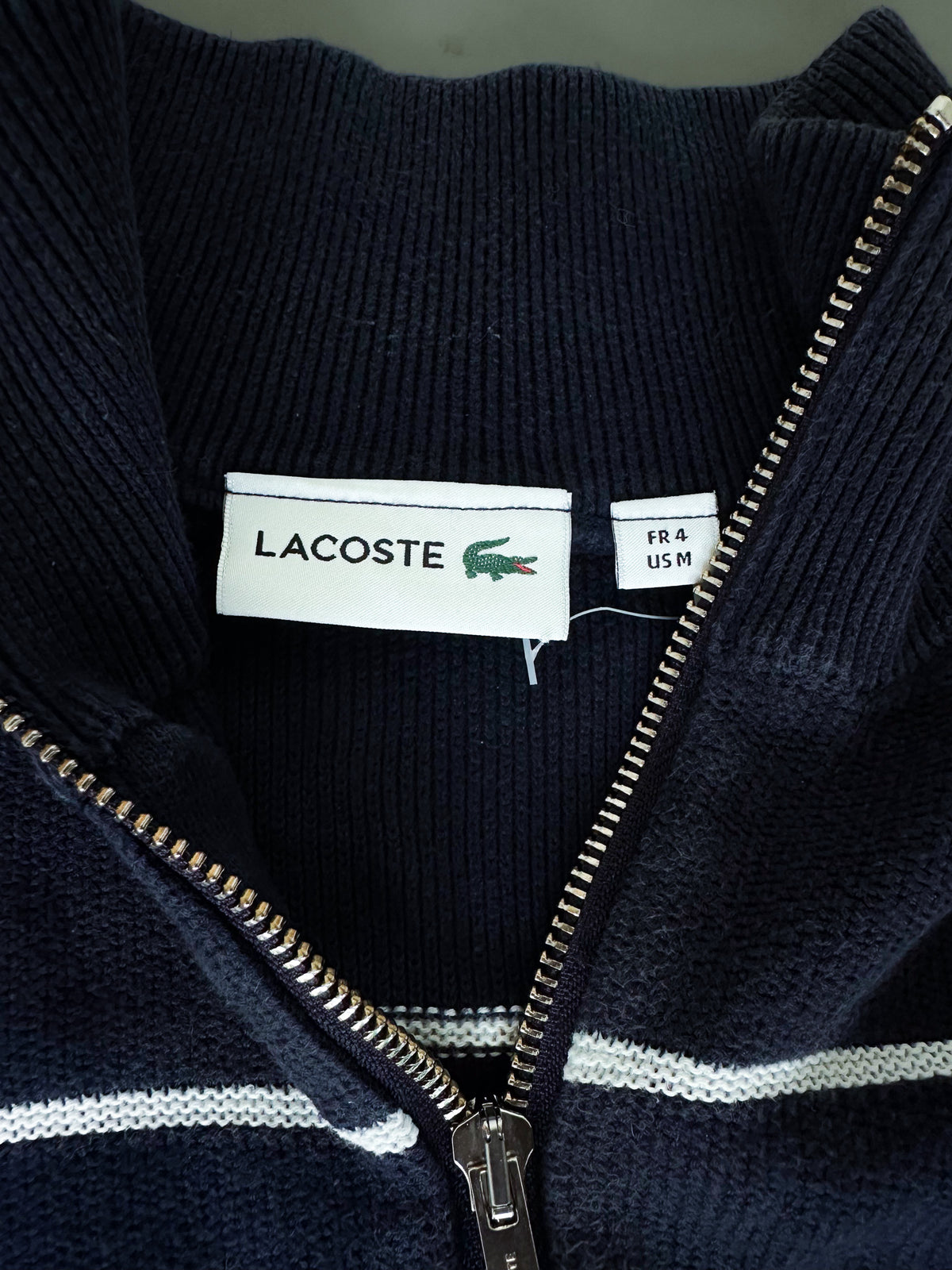 Lacoste Vintage Strickjacke | M