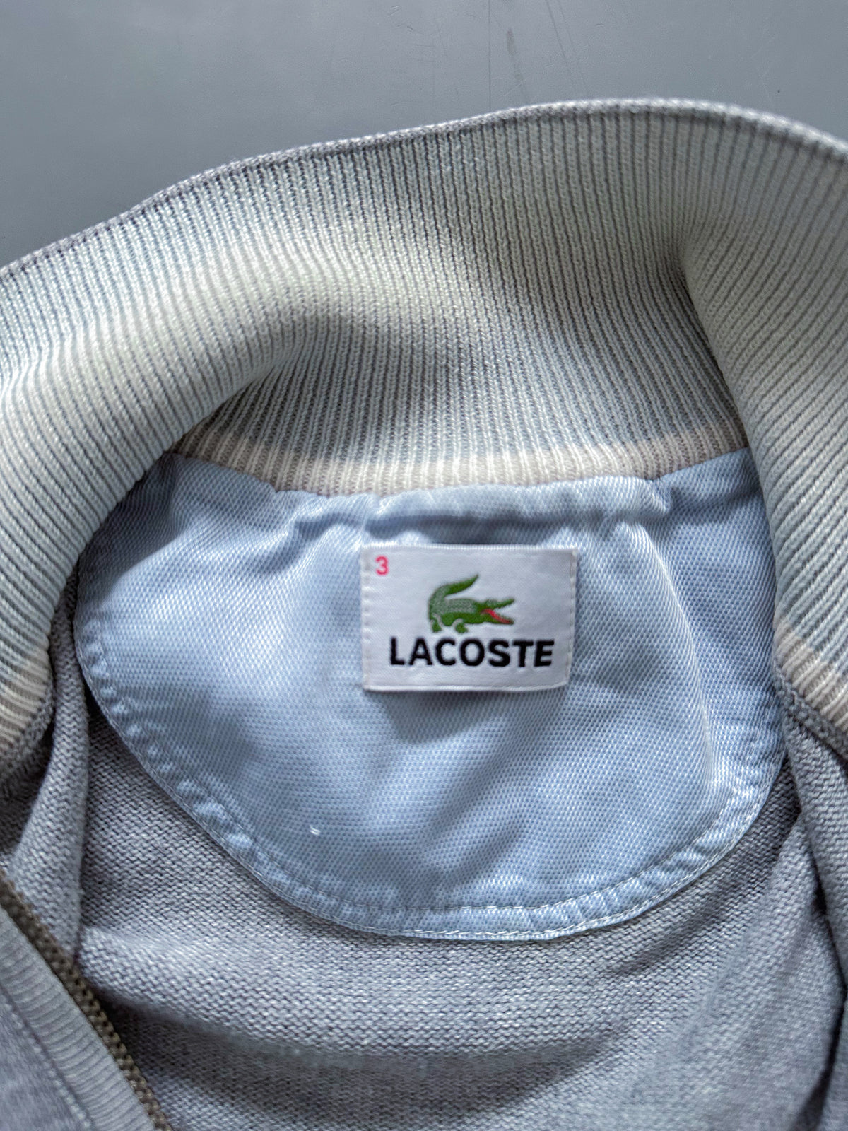 Lacoste Vintage Strickjacke | S