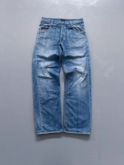 Vintage Y2K Straight-Fit Jeans | L