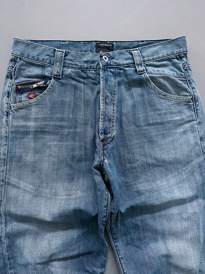 Vintage Y2K Straight-Fit Jeans | L