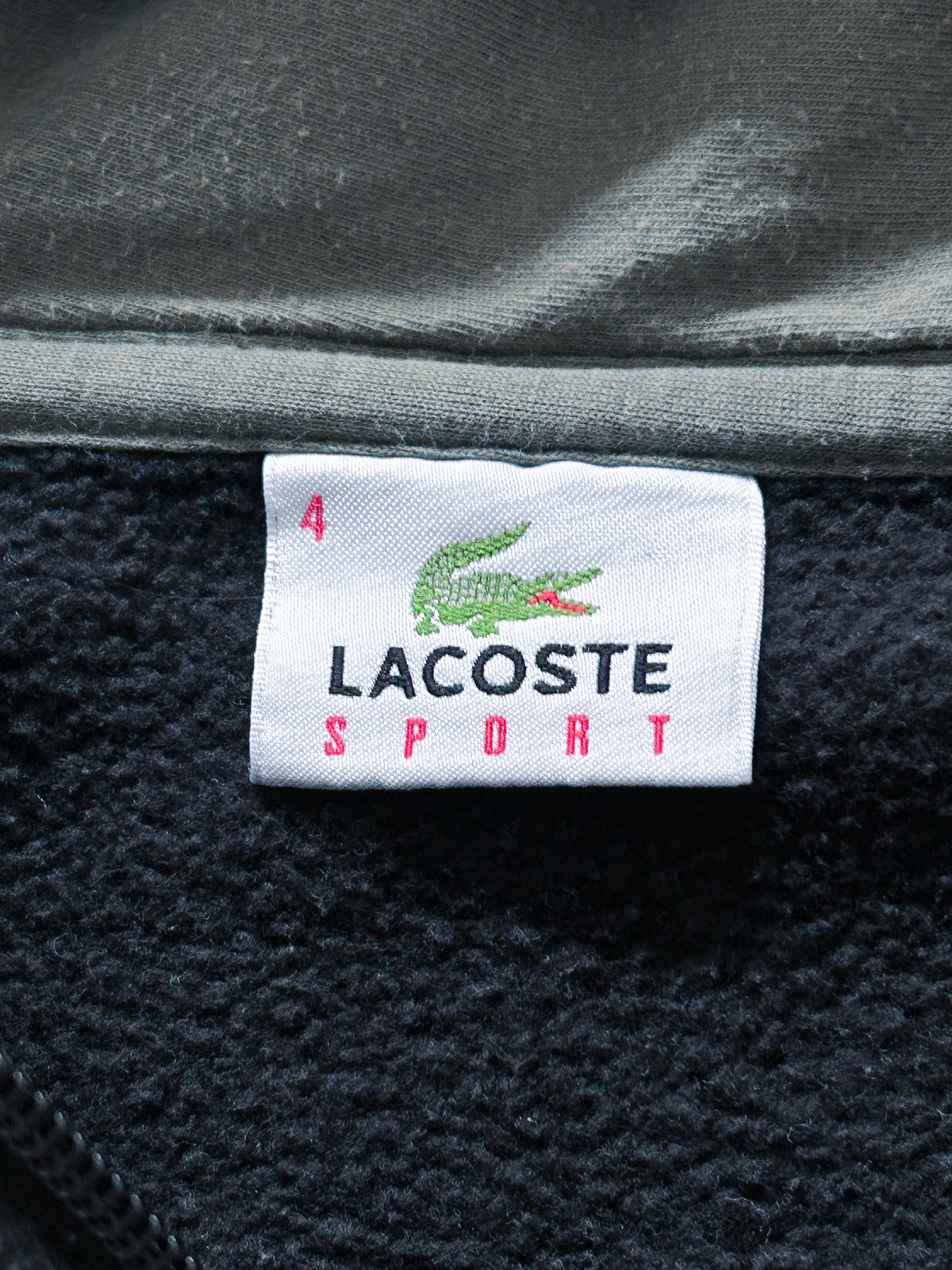 Lacoste Vintage Sweatjacke | M