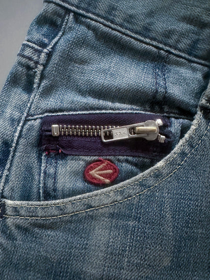 Vintage Y2K Straight-Fit Jeans | L