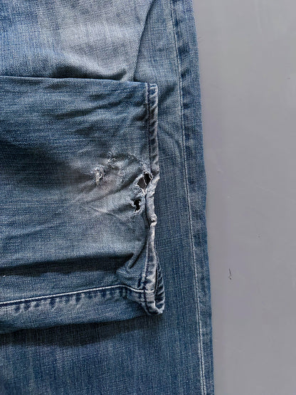 Vintage Y2K Straight-Fit Jeans | L