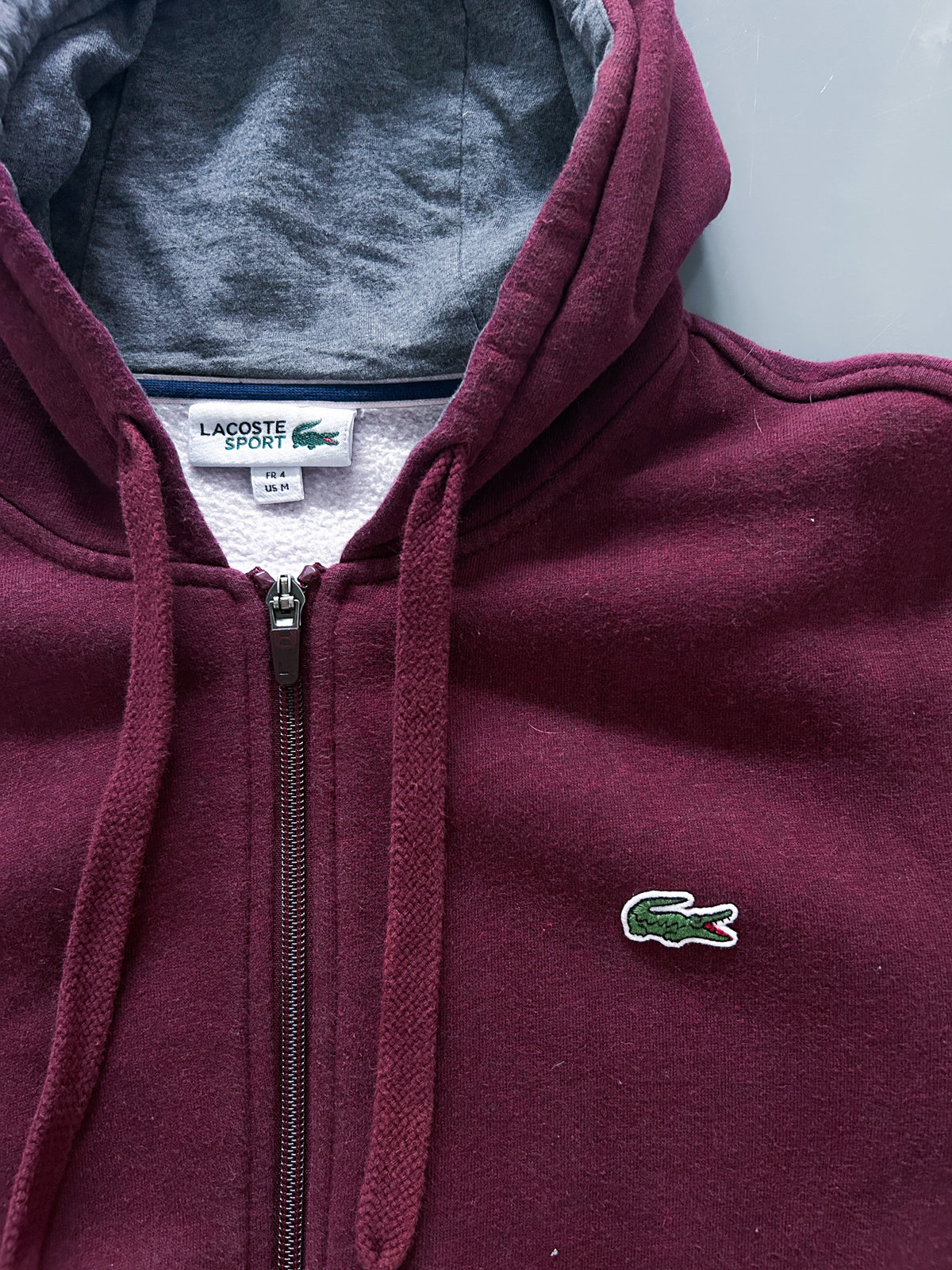 Lacoste Vintage Sweatjacke | M