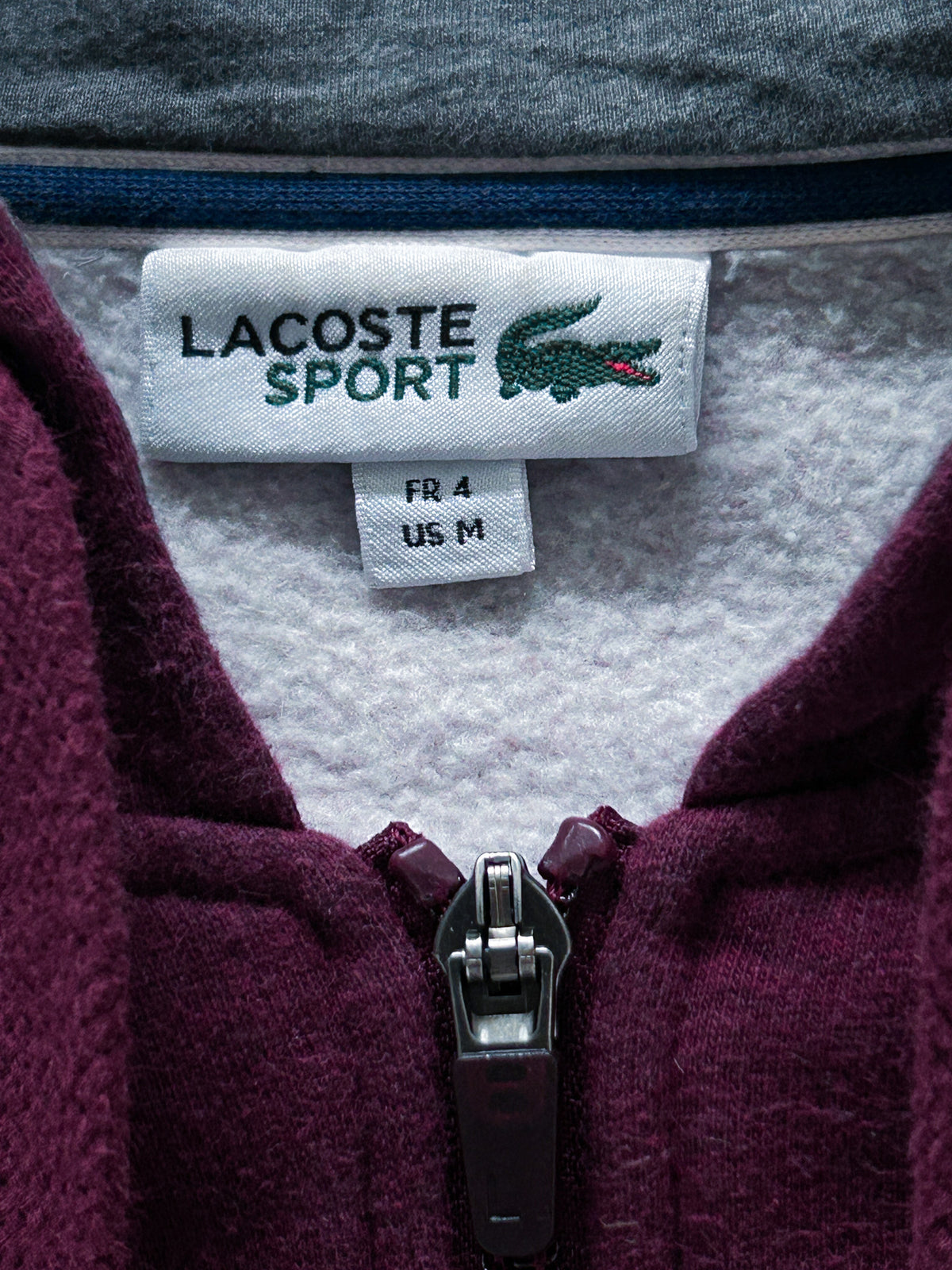 Lacoste Vintage Sweatjacke | M
