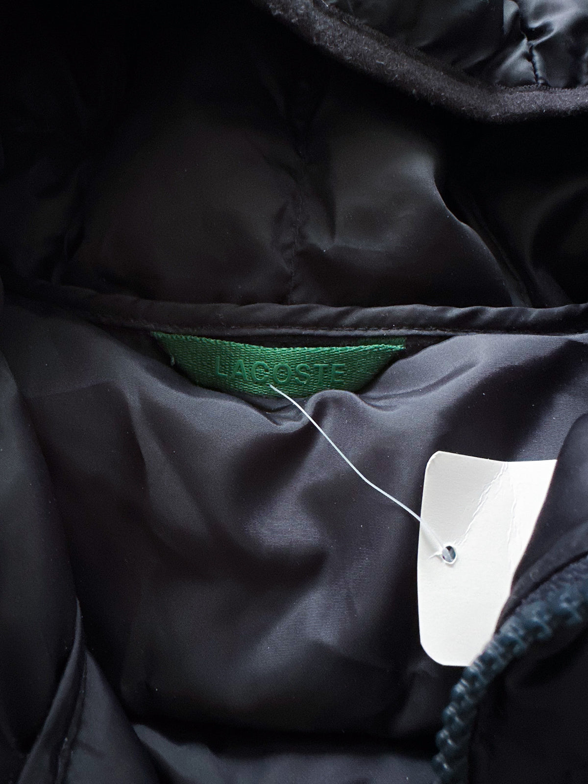 Lacoste Vintage Puffer Jacket | L