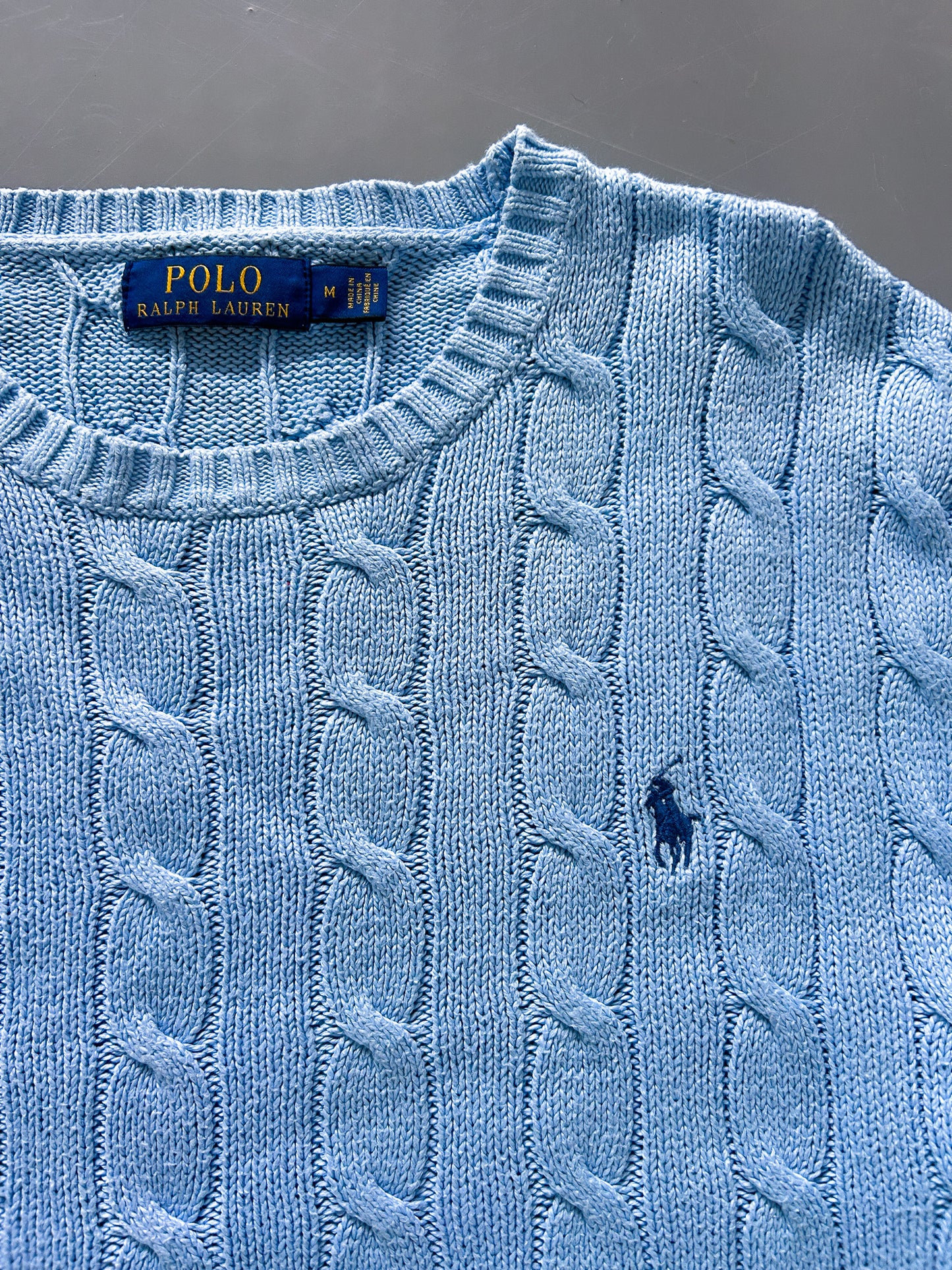 Polo Ralph Lauren Vintage *Cable Knit* Pullover | M