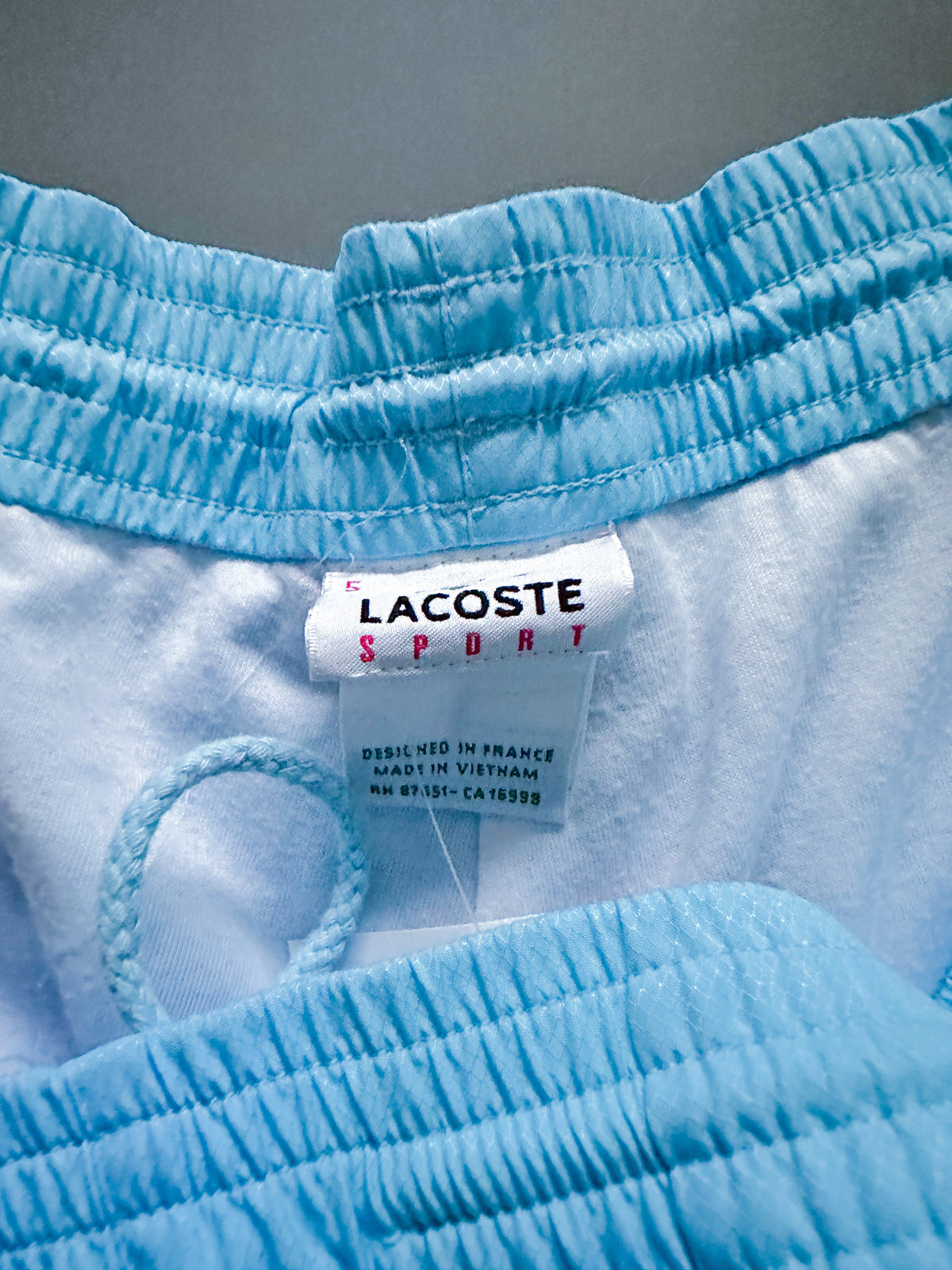 Lacoste Vintage *Babyblue* Trackpants | M