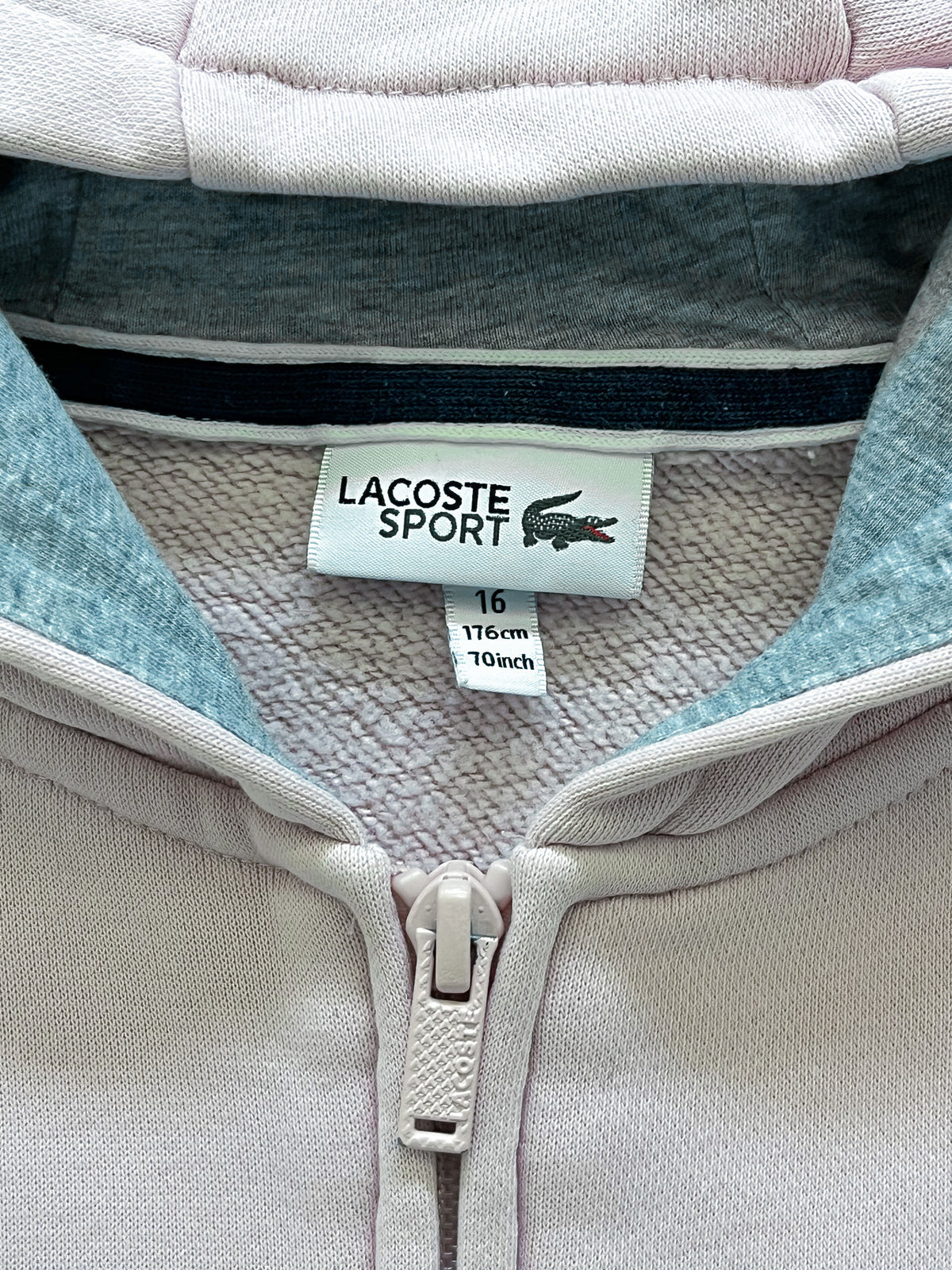 Lacoste Vintage *PINK* Sweatjacke | S