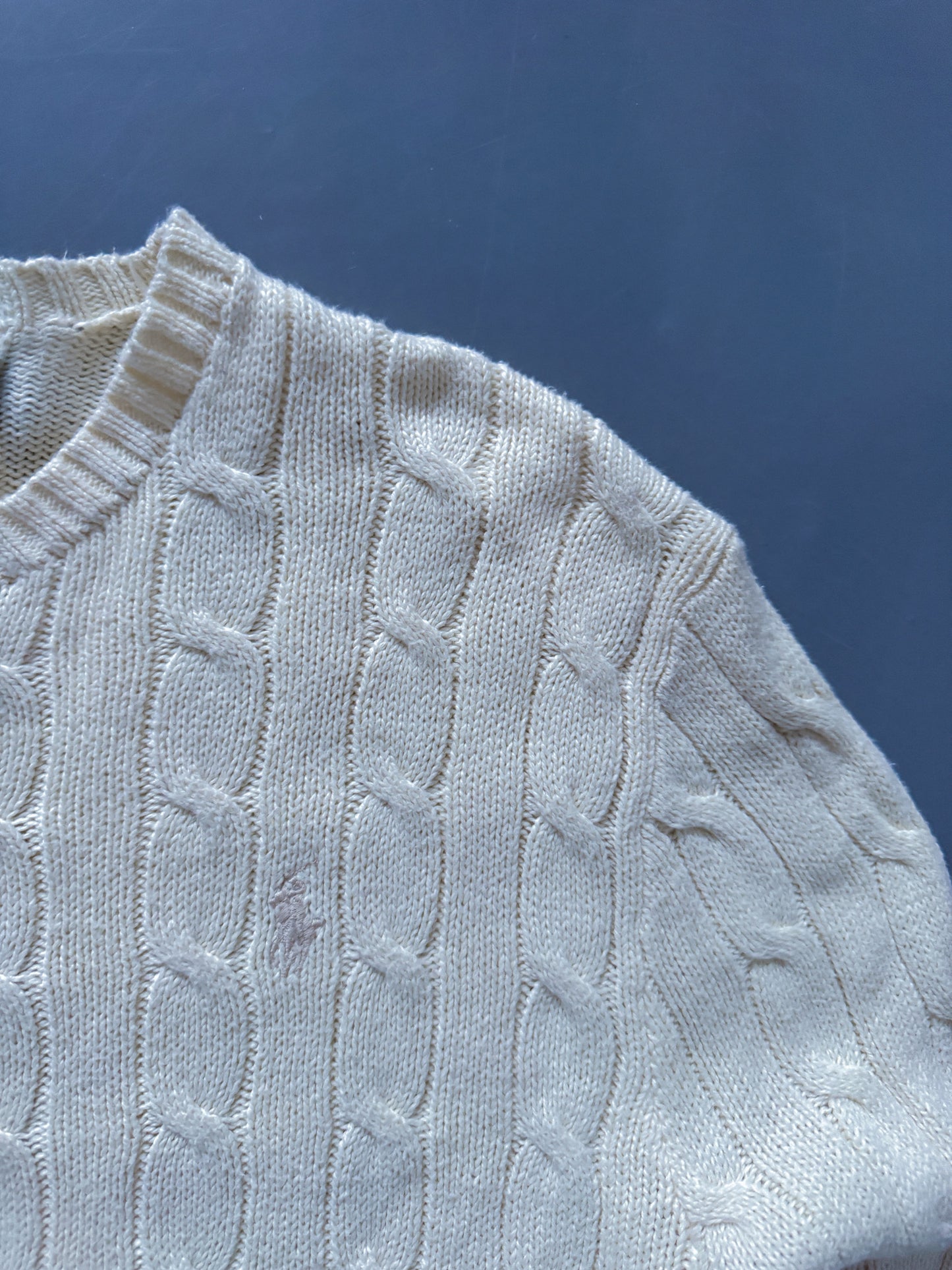 Polo Ralph Lauren Vintage *CABLE KNIT* Pullover | M