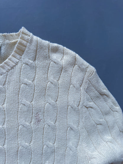 Polo Ralph Lauren Vintage *CABLE KNIT* Pullover | M