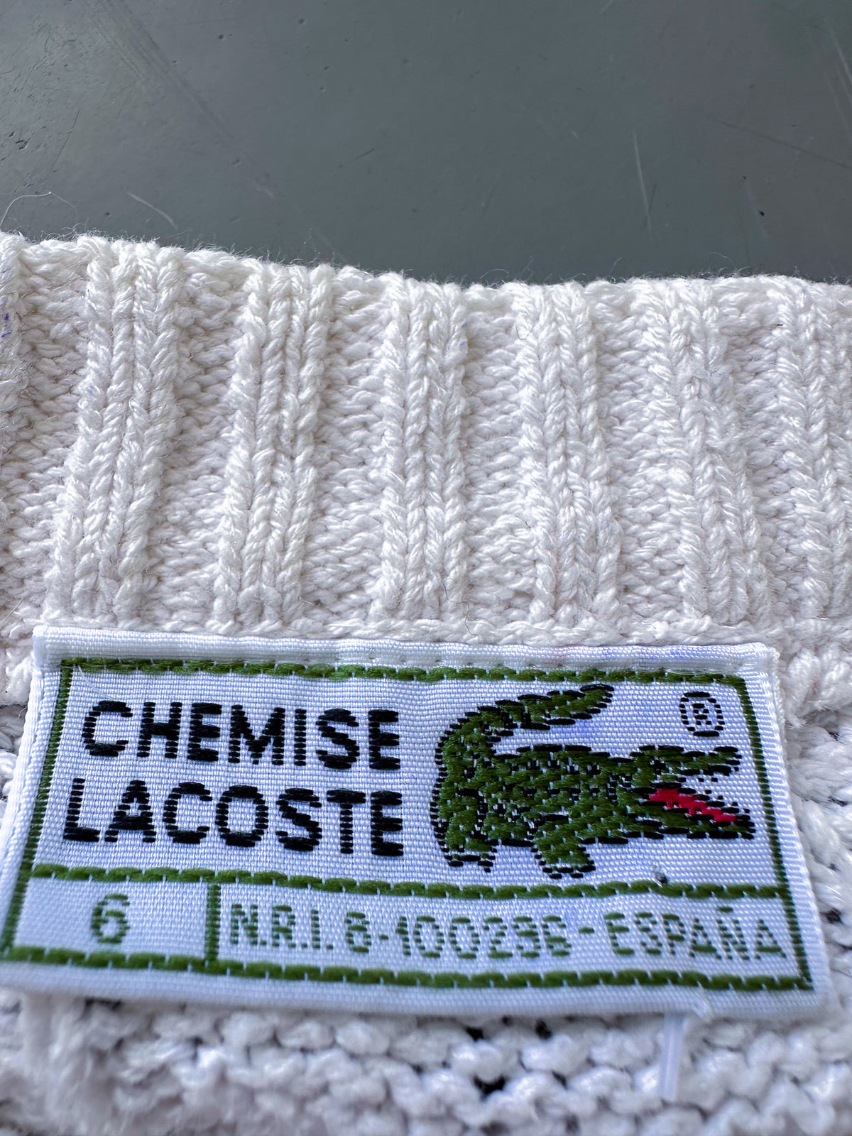 Lacoste Vintage Pullover | L