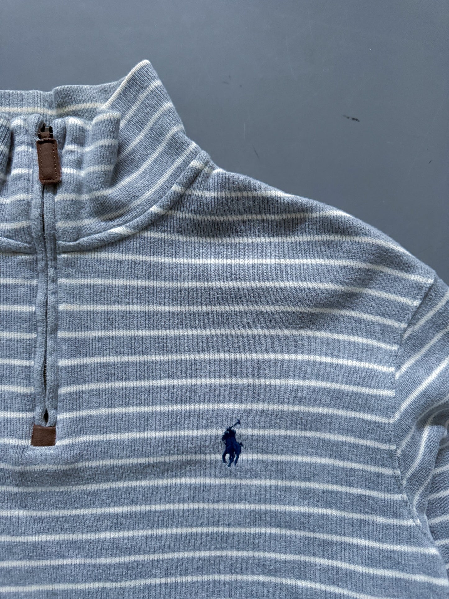 Polo Ralph Lareun Vintage Quarter Zip Pullover | M
