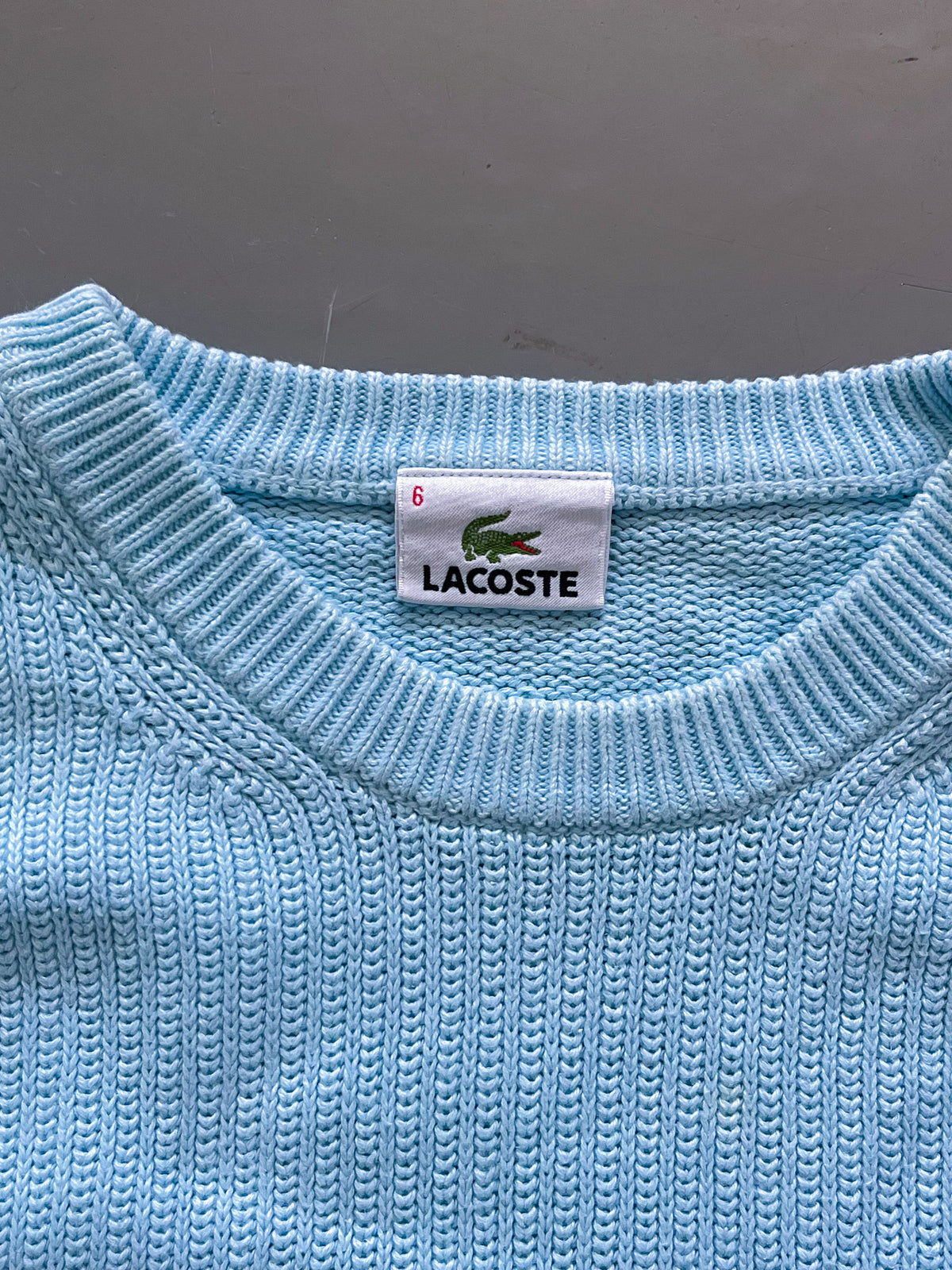 Lacoste Vintage *Babyblue* Pullover | XL