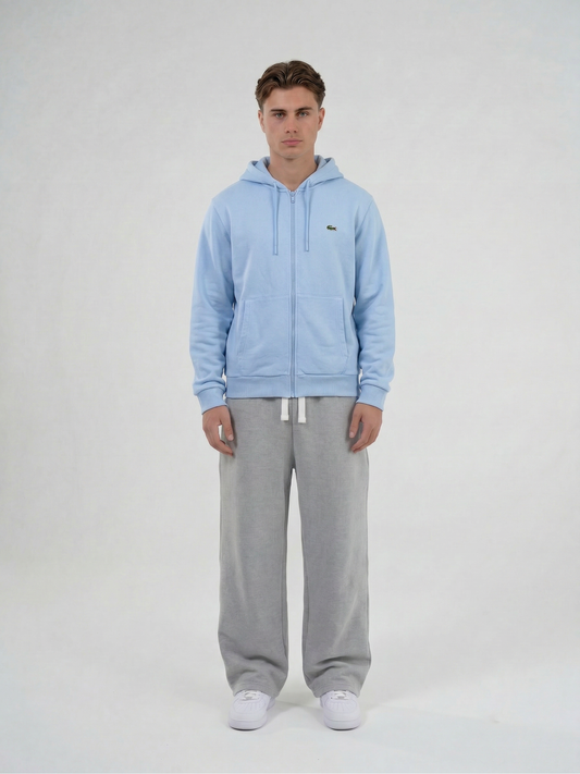Lacoste Vintage *Babyblue* Sweatjacke | L