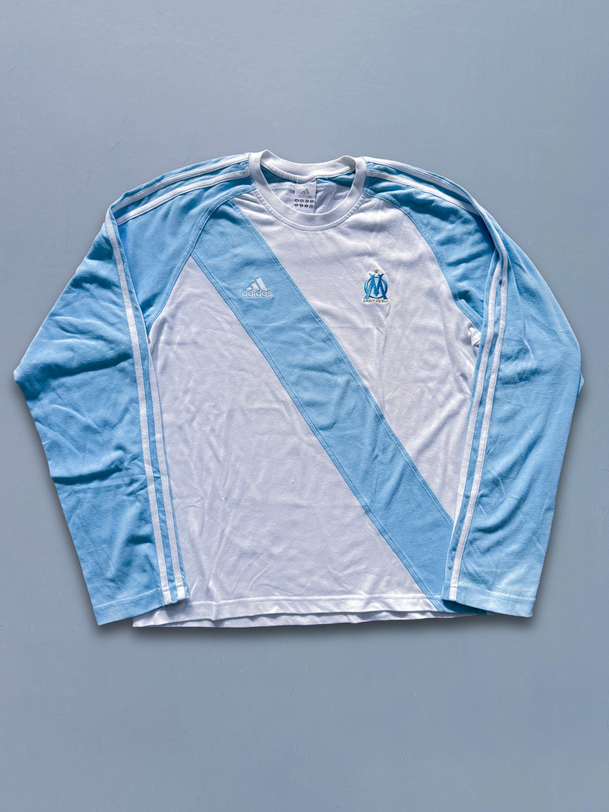 Adidas x Olympique Marseille Vintage *RARE* Longsleeve Pullover | M