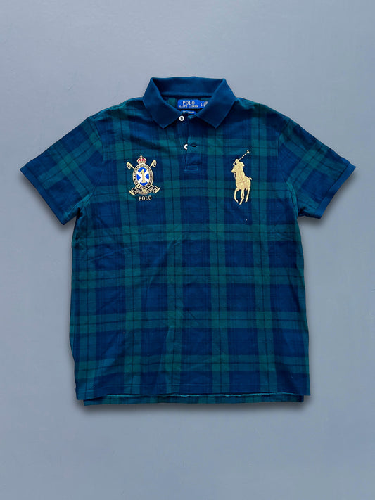 Polo Ralph Lauren Vintage *PLAID* Polo-Shirt | L