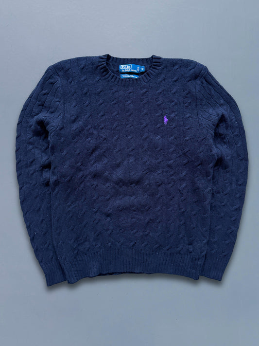 Polo Ralph Lauren Vintage *CABLE KNIT* Pullover | M