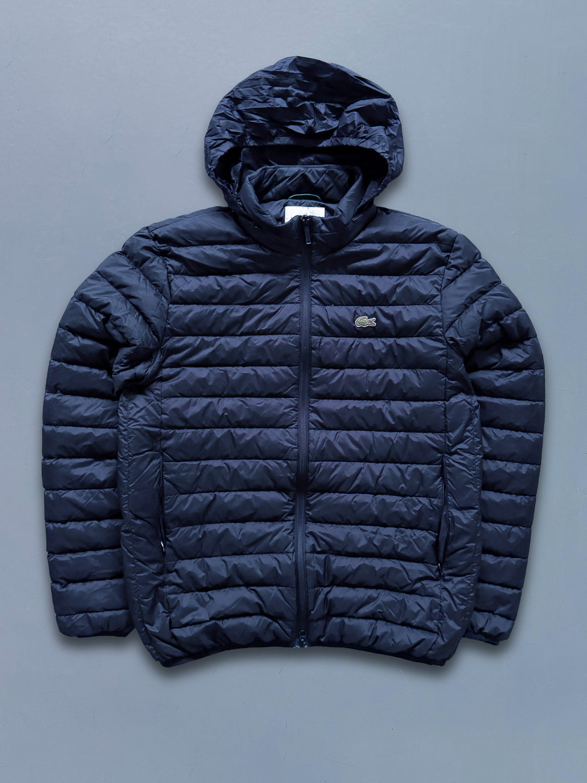 Lacoste Vintage Puffer / Winter Jacket | S