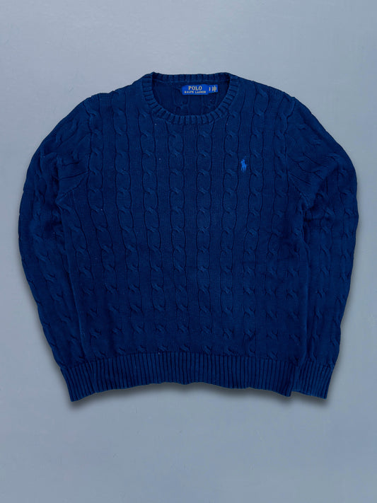 Polo Ralph Lauren Vintage *Cable Knit* Pullover | S
