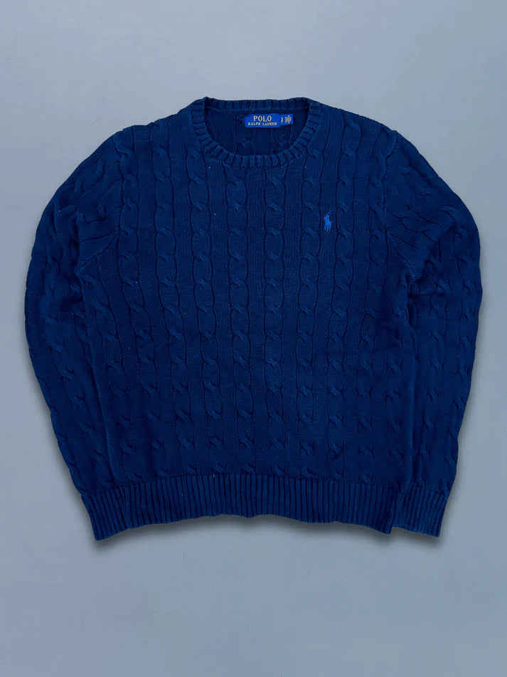 Polo Ralph Lauren Vintage *Cable Knit* Pullover | S