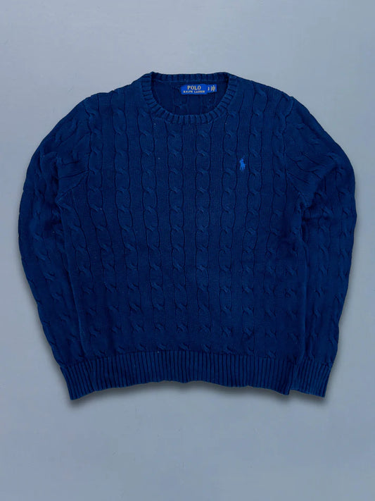 Polo Ralph Lauren Vintage *Cable Knit* Pullover | S