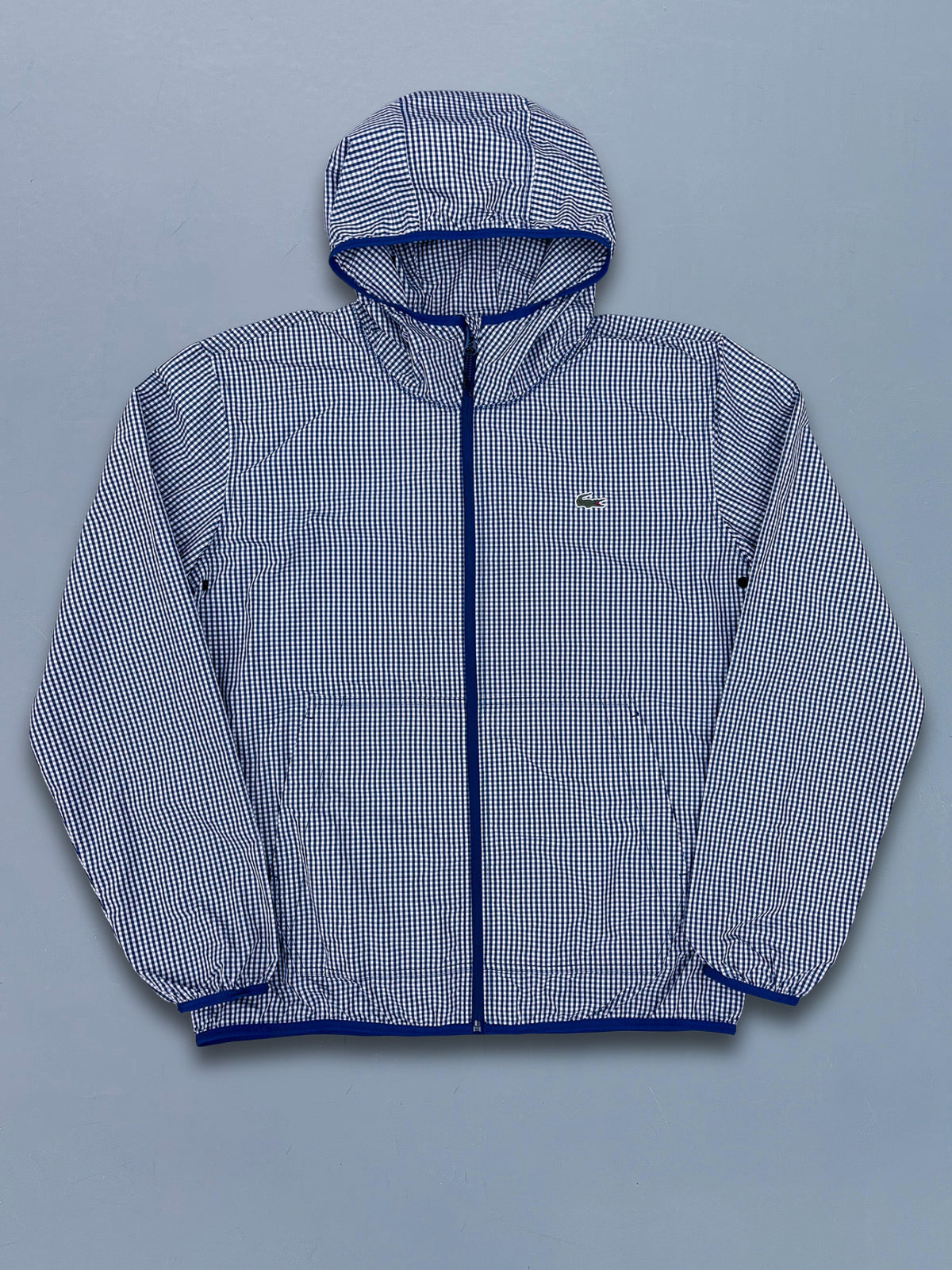 Lacoste Vintage *PLAID* Trackjacket | L