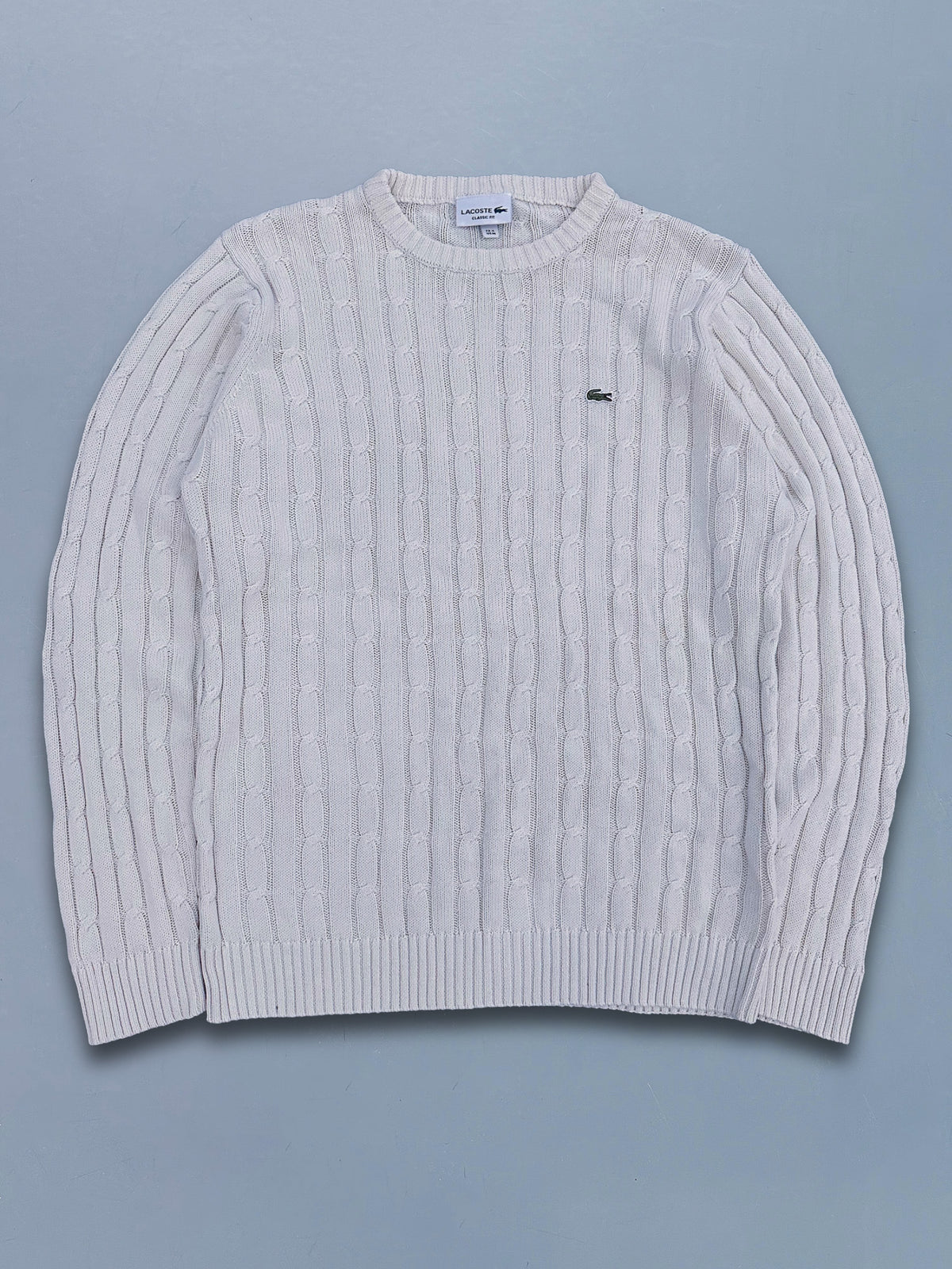 Lacoste Vintage *Cabkle Knit* Pullover | M