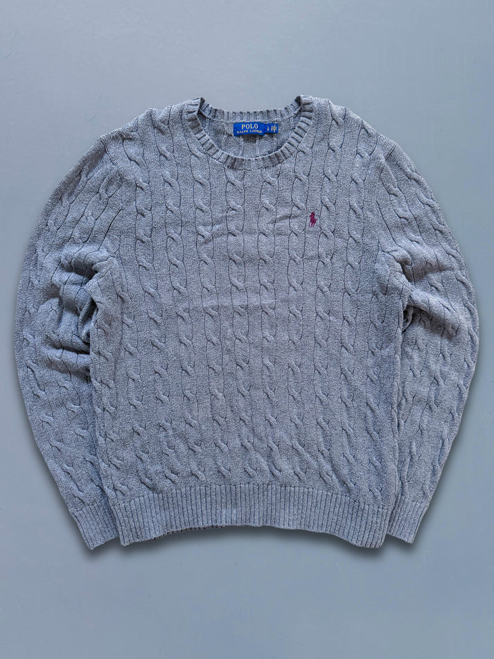 Polo Ralph Lauren *Cable Knit* Vintage Pullover | M