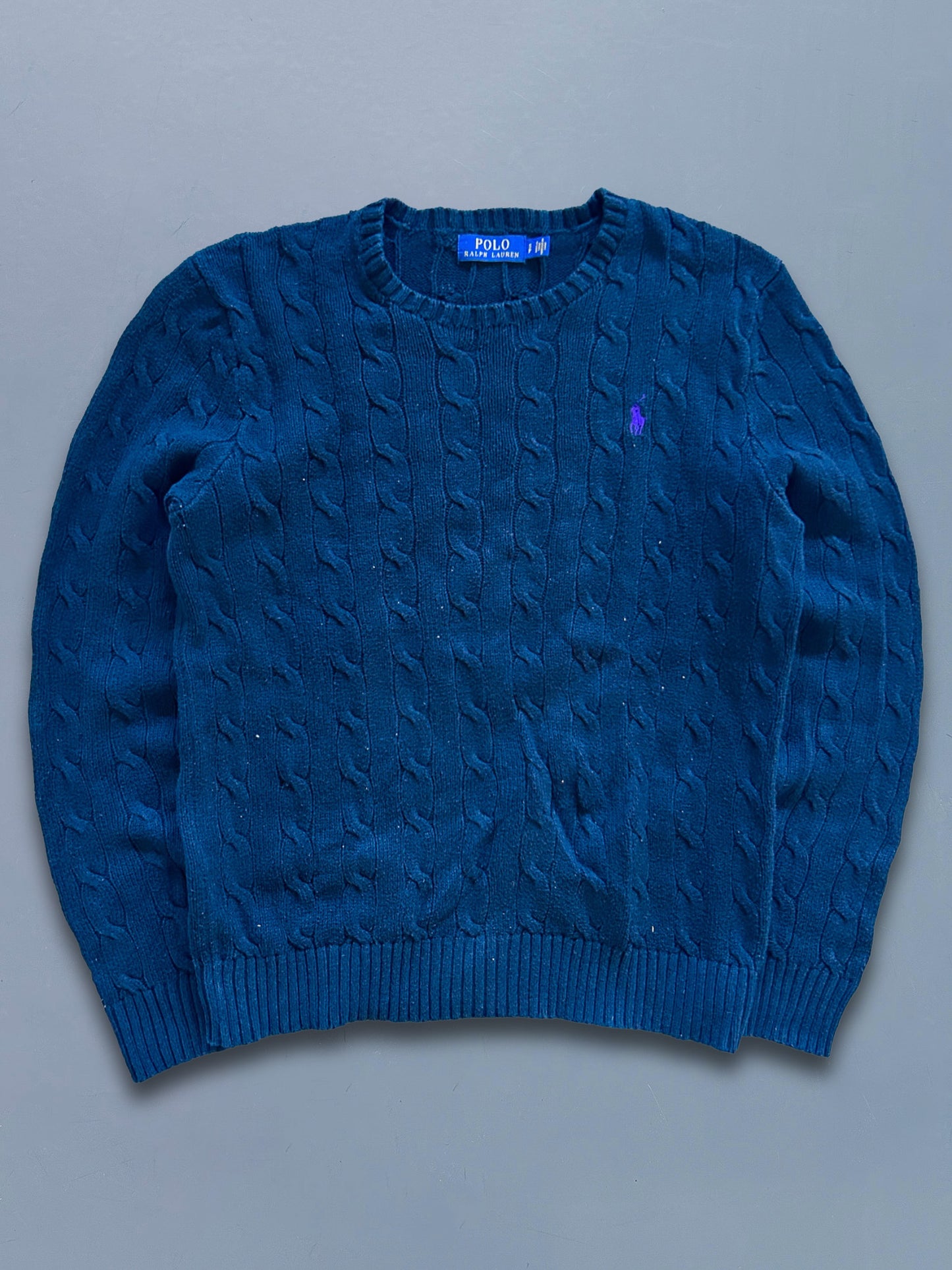 Polo Ralph Lauren Vintage *Cable Knit* Pullover | S