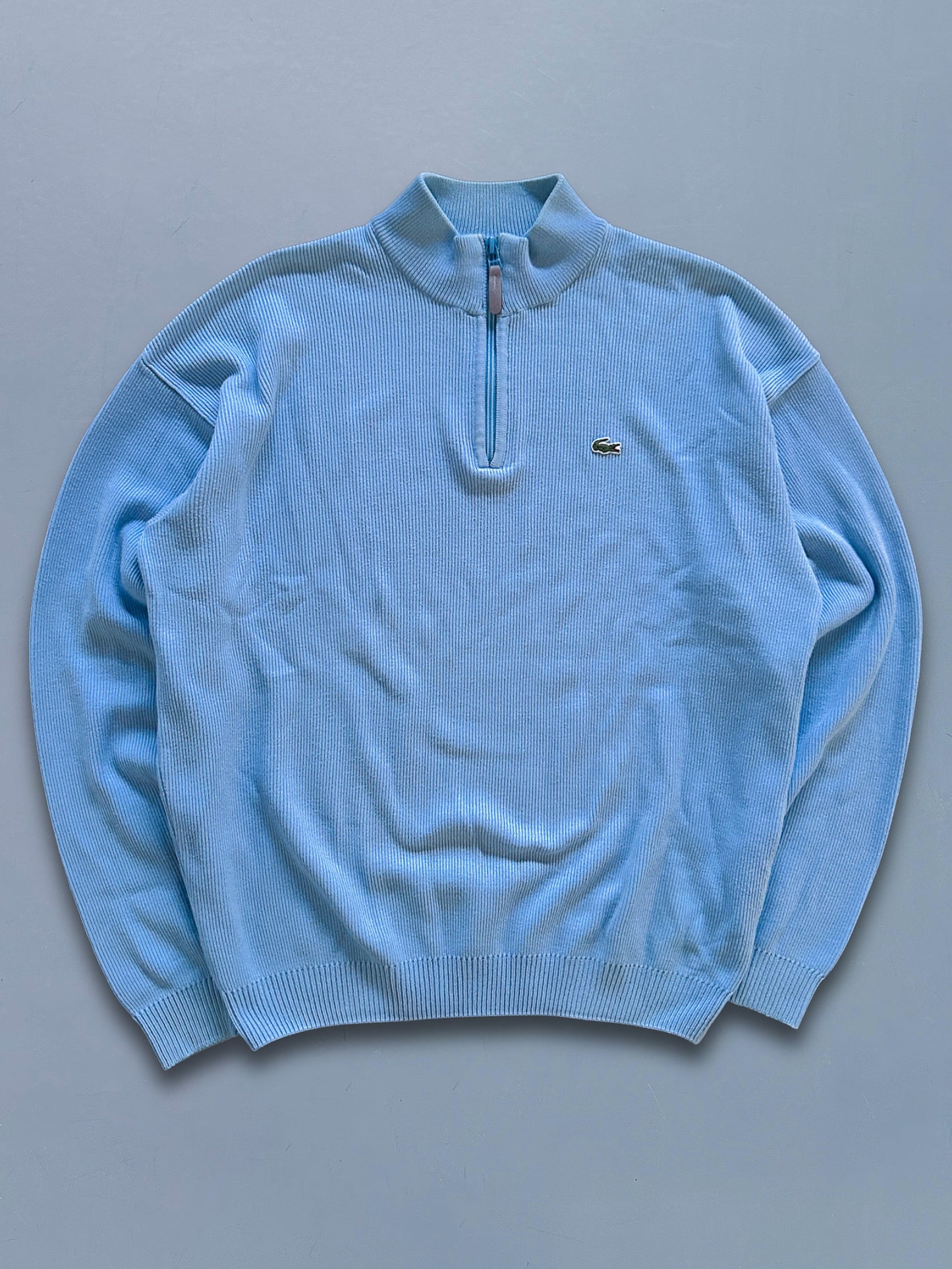 Lacoste Vintage *PREMIUM* Quarter Zip Pullover | M