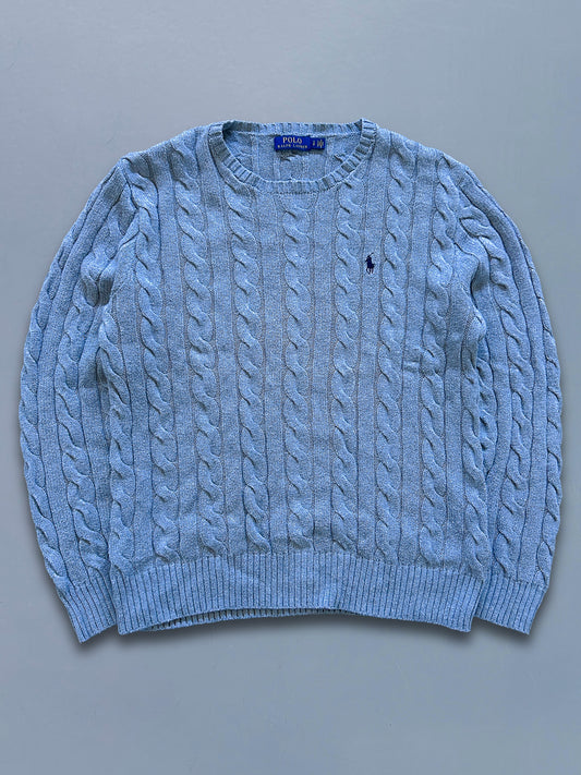 Polo Ralph Lauren Vintage *CABLE KNIT* Pullover | S
