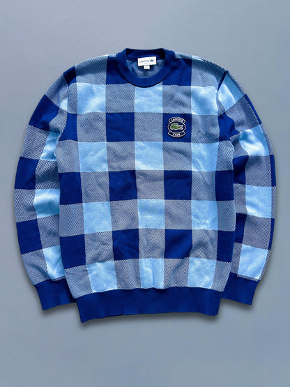 Lacoste Vintage *PLAID* Pullover | L