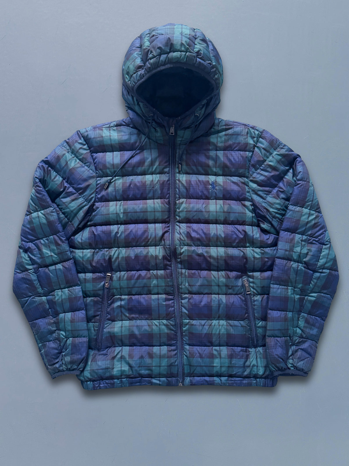 Polo Ralph Lauren Vintage *PLAID* Puffer / Winter Jacket | M