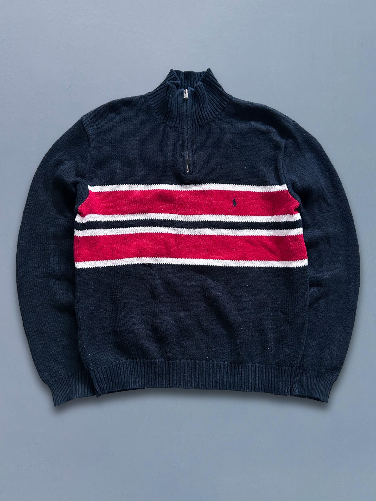 Polo Ralph Lauren Vintage Quarter-Zip Pullover | M