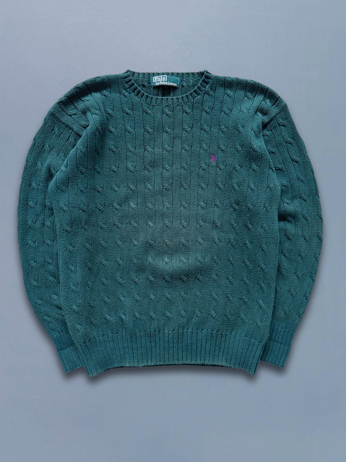 Polo Ralph Lauren Vintage *Cable Knit* Pullover | S