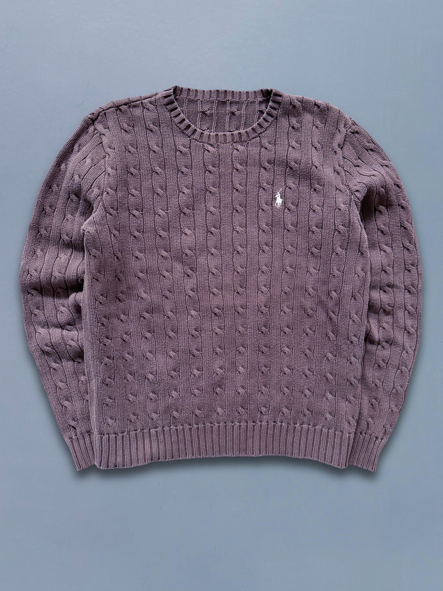 Polo Ralph Lauren Vintage *Cable Knit* Pullover | XS