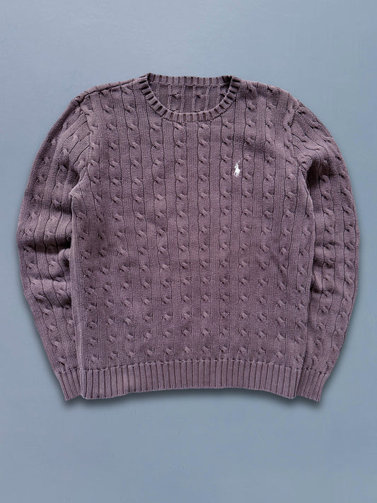 Polo Ralph Lauren Vintage *Cable Knit* Pullover | XS
