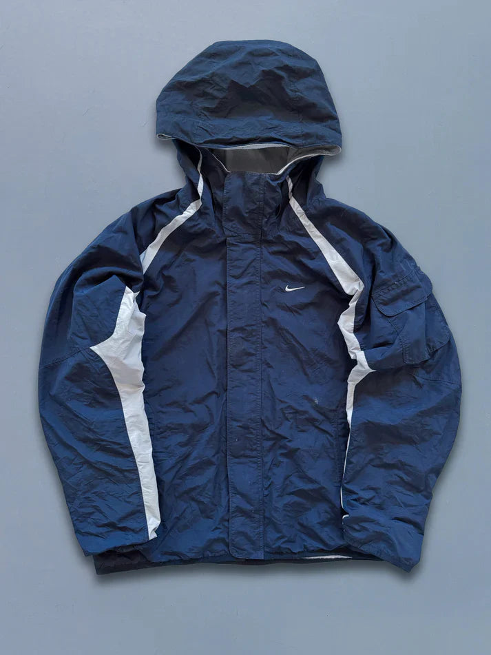 NIKE VINTAGE *REVERSIBLE* FLEECE / TRACKJACKET| S